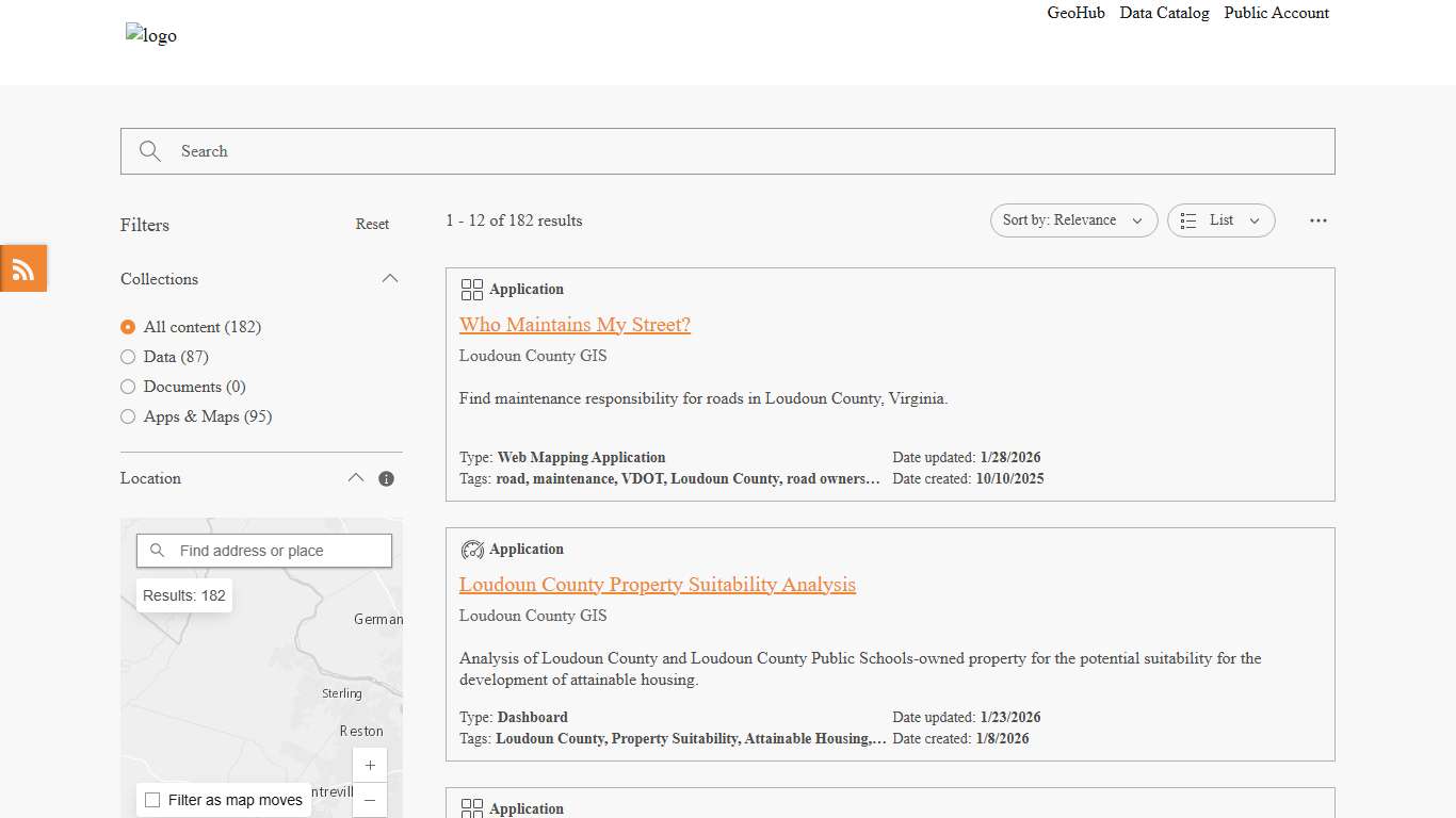 Loudoun County GeoHub