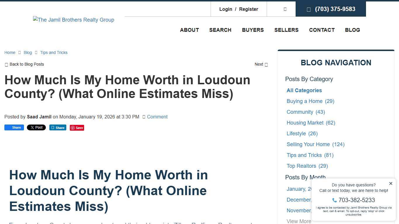 How Much Is My Home Worth in Loudoun County? (2026)
